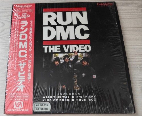 Music laserdisc run dmc - dmc,