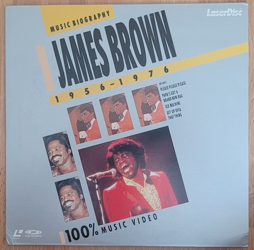 Musik laserdisc james brown - musik, "