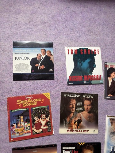 Laser disc movies - x, 8