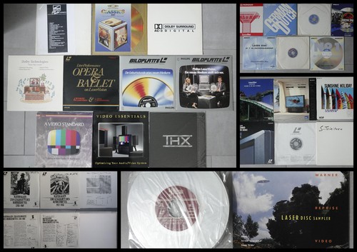 Laserdisc demo discs - demo-discs, /