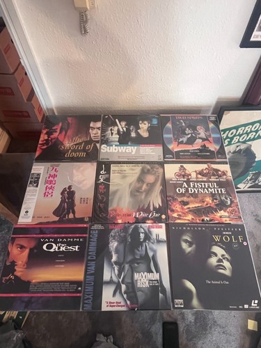 Laser disc movie collection - disc, 9