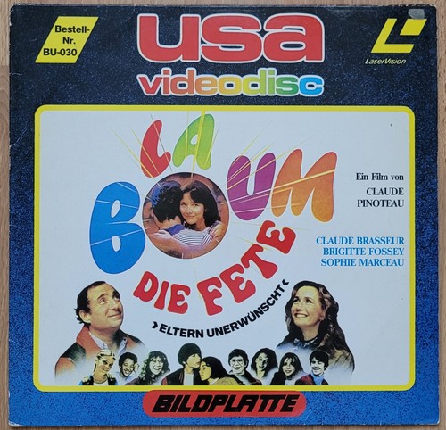 Laserdisc bildplatte la - bildplatte, "