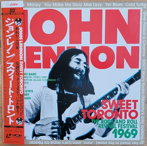 Music laserdisc john lennon - music,