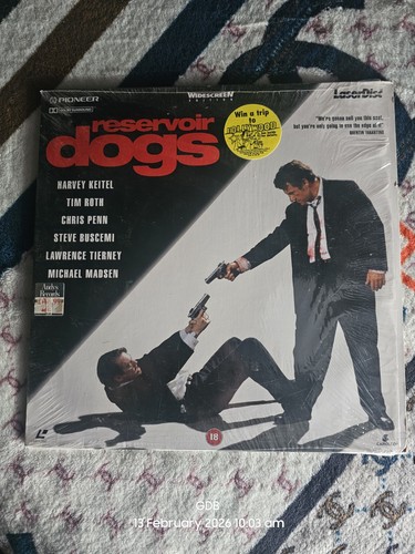 Reservoir dogs laserdisc - dogs,