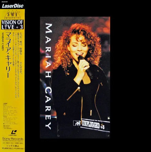 Laserdisc mariah carey - carey, mtv