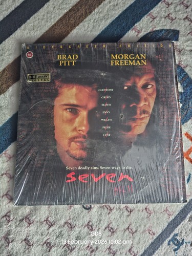 Seven laserdisc movie - laserdisc,