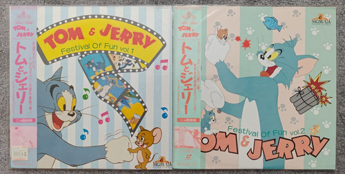 Laserdisc tom jerry - tom, &