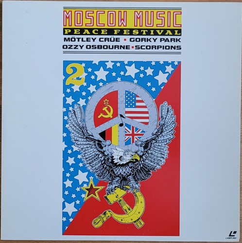 Music laserdisc moscow peace - ",