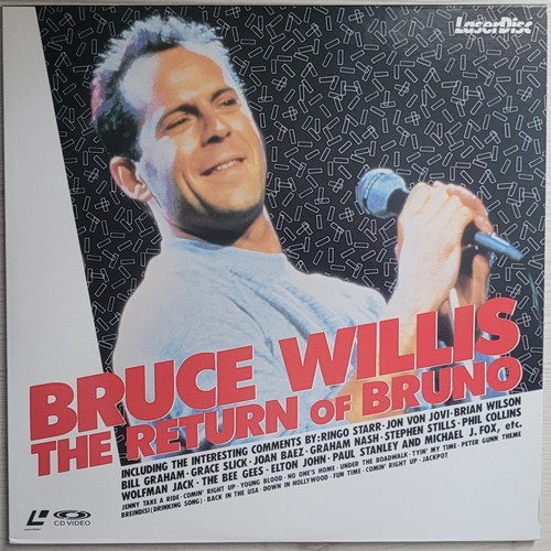 Musik laserdisc bruce willis - laserdisc,