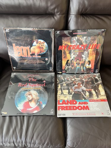 Sealed laserdiscs job - sealed,