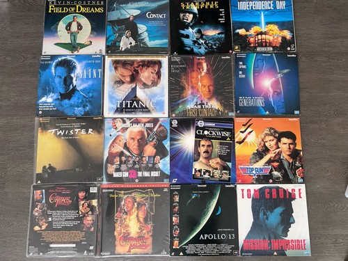 Classic laser disc bundle - 15,